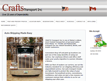 Tablet Screenshot of craftstransport.com